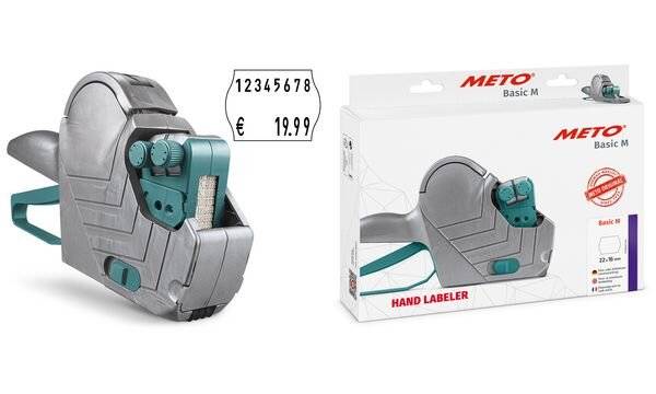 METO Preisauszeichner Basic M 1622, 2-zeilig, 16-stellig-1