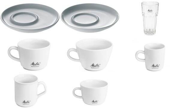 Melitta Latte Macchiato Glas "M-Cups", 0,33 l (9518990)
