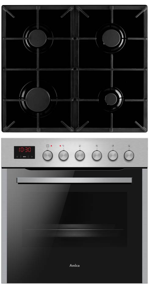 Amica EB-Gas-Herdset FineDesign EHEG 934 112 E Energieeffizienzklasse=A Ober-/Unterhitze=ja-3