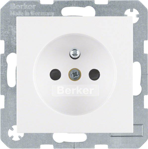 Berker Steckdose m.Schutzkontakt 6768768989-1