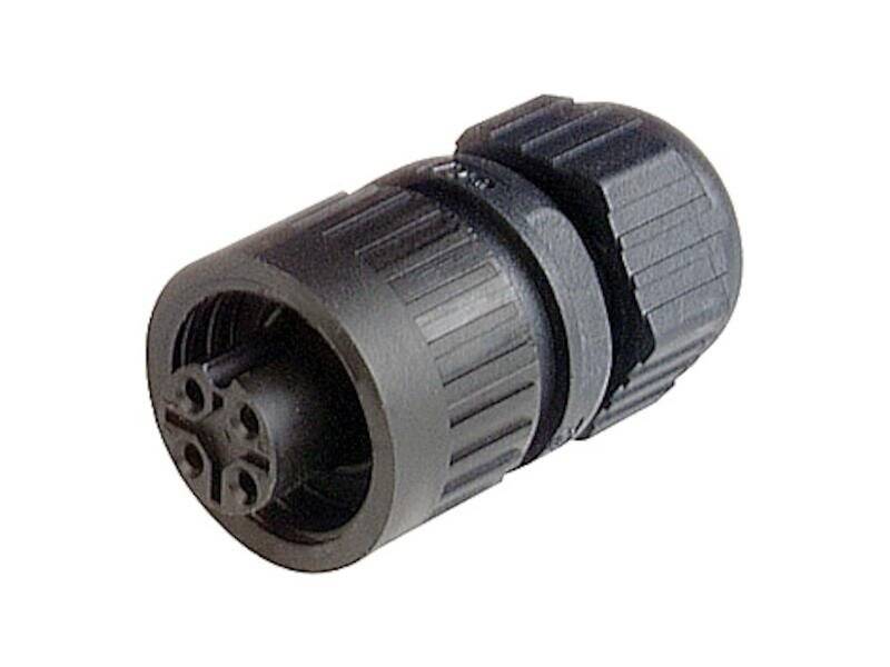 Hirschmann ICON Leitungsdose 4-pol. CA 3 LD 30 mm, 10 A, 400 V, 2,5 mm²-0