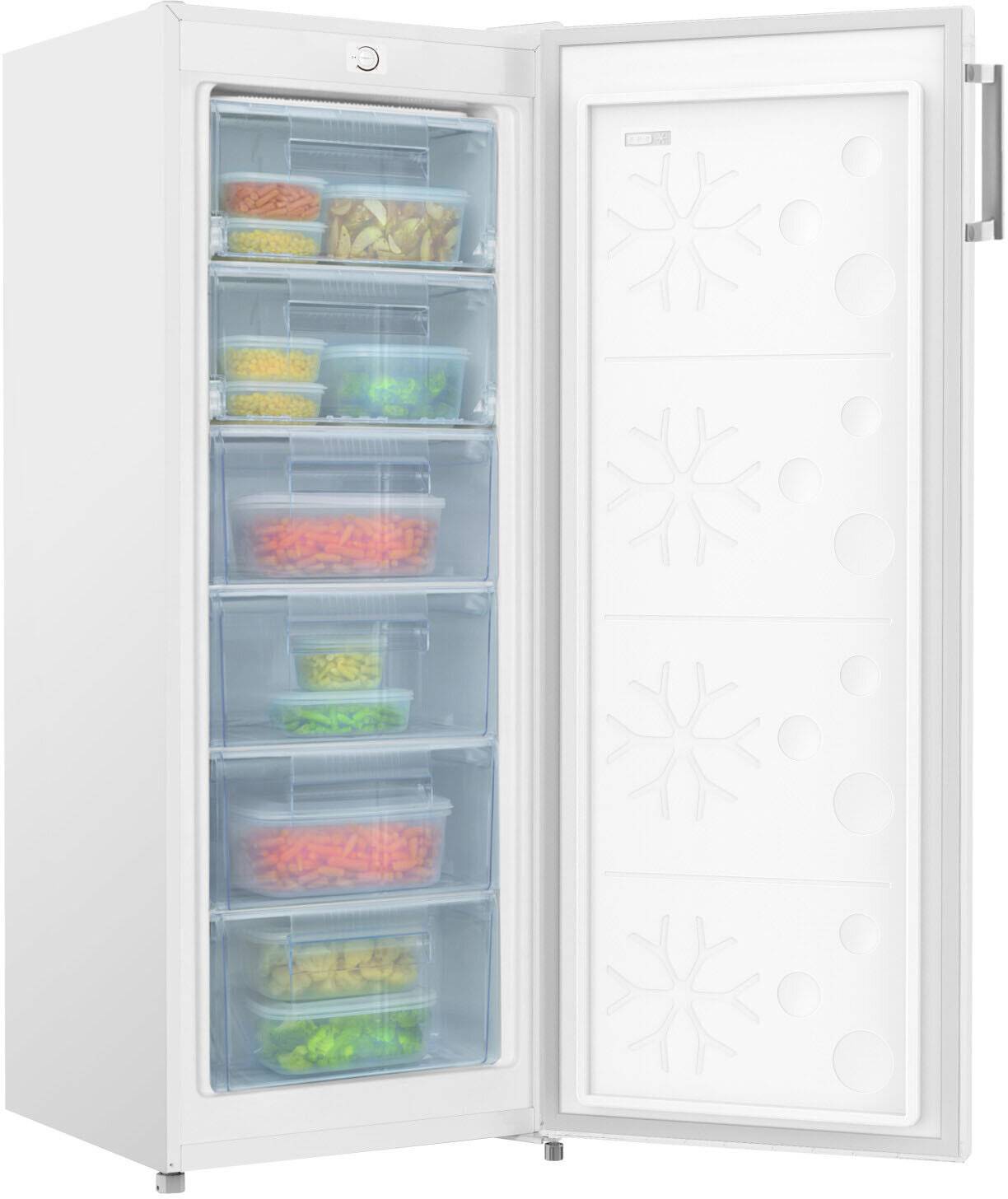 Amica Gefriergerät 144cmHöhe GS 324 170 W Bauform=Standgerät Nutzinhalt=177 l-1