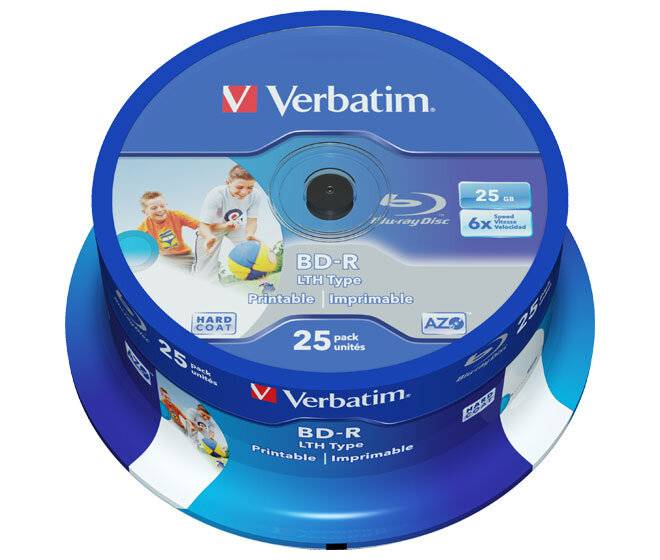 Verbatim - BD-R XL - 100 GB 4x - mit Tintenstrahldrucker bedruckbare Oberfläche - Jewel Case (Schachtel)-3