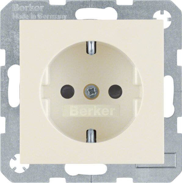 Berker SCHUKO-Steckdose ws/gl 41238982-1