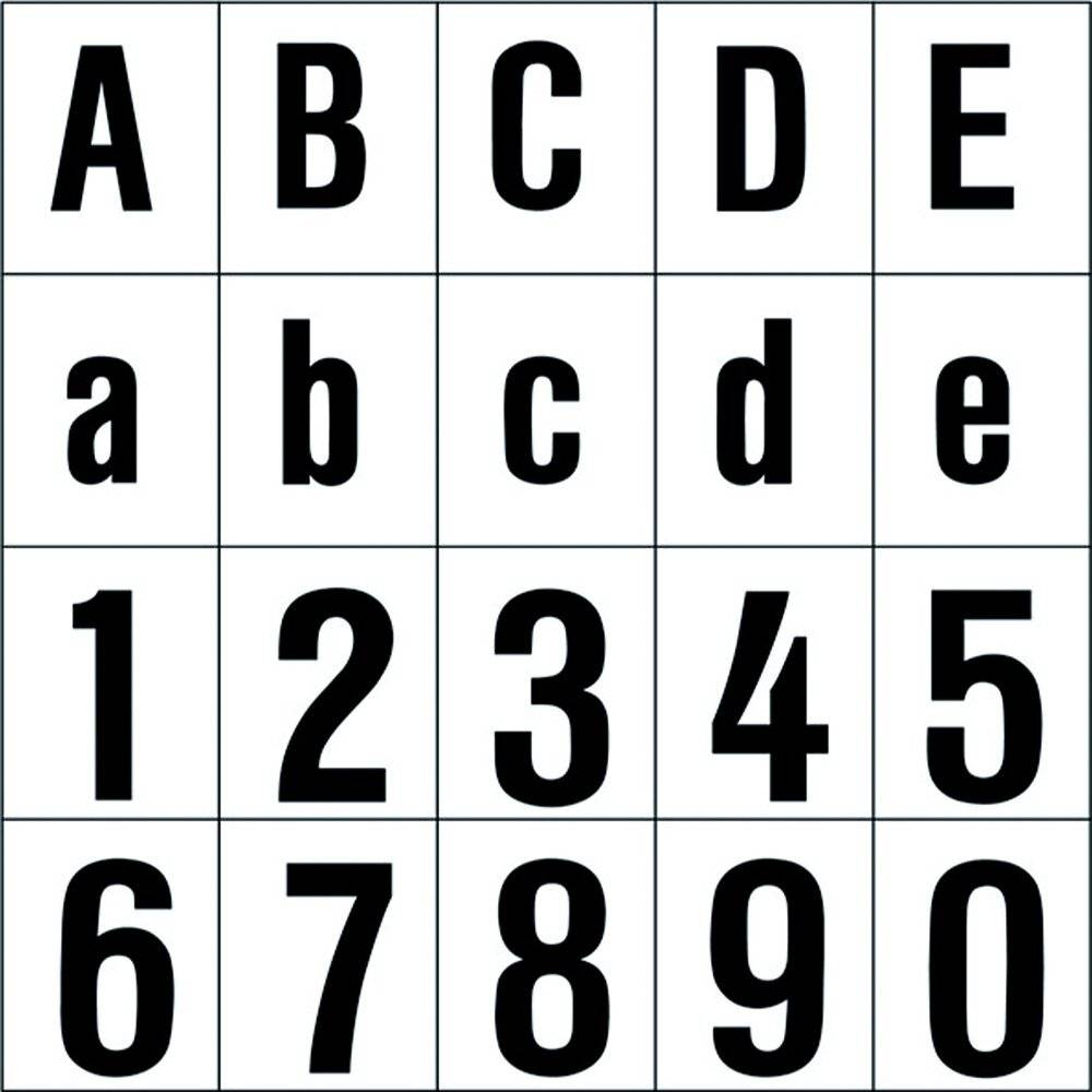 RZB 99223.003.1 Hausnummerntafel Schwarz-1