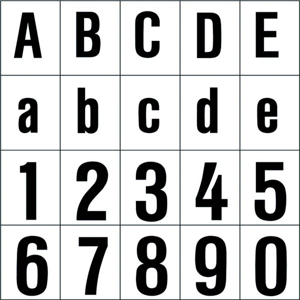RZB 99222.003.4 Hausnummerntafel Schwarz-2