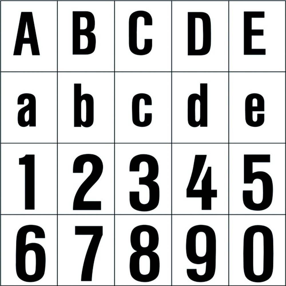 RZB 99222.003.2 Hausnummerntafel Schwarz-2