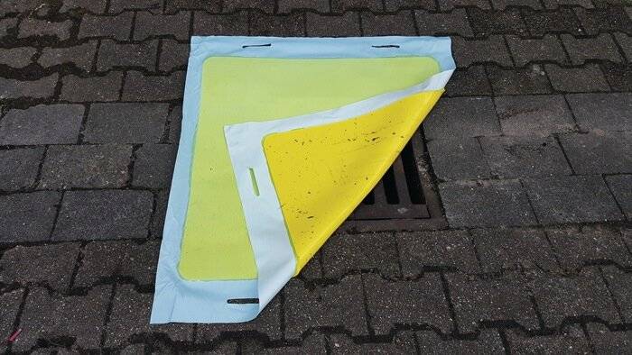 Mehrweg-Kanalabdichtmatte L60xB60cm SCHOELLER INDUSTRIES-3