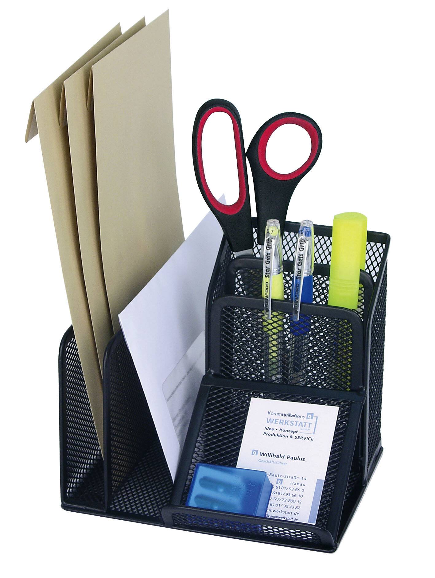 WEDO OFFICE - Schreibtisch-Organizer - Metallgitter-2