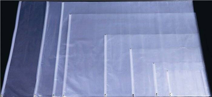 Planschutztaschen 320x440mm Gleitverschluss 2-s.transp.BÖCK-0