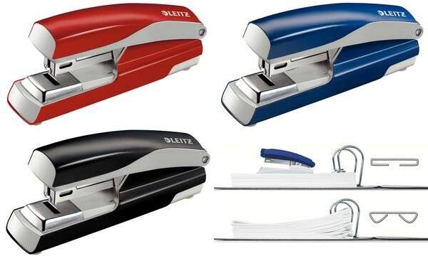 ESSELTE LEITZ - Leitz NeXXt - Hefter - 30 Blätter / 3 mm - 24/6, 26/6-2