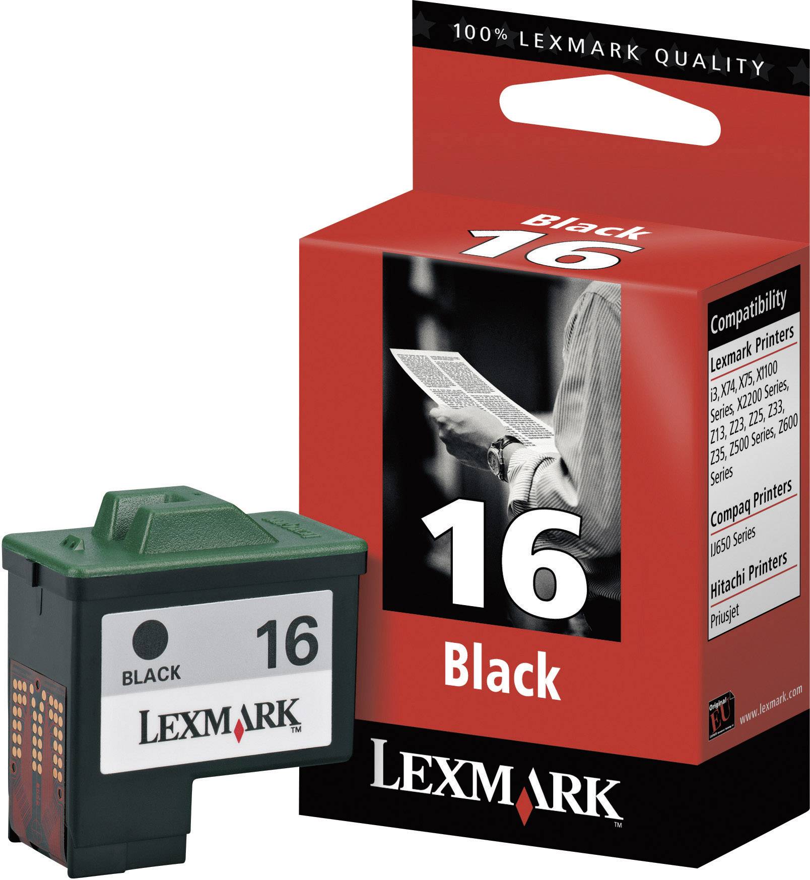 Tintenpatrone Lexmark Nr. 16 schwarz-1