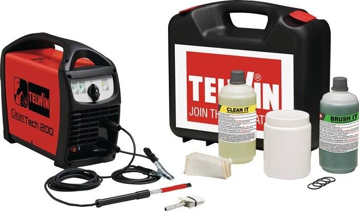 Schweißnahtreiniger Cleantech 200 Set 230/50/60 V/Hz IP 21 TELWIN-5