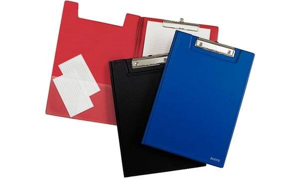 Klemmbrettmappe DINA4 20mm Pappe/Kunststoff rot - Artikel: 125048330-2