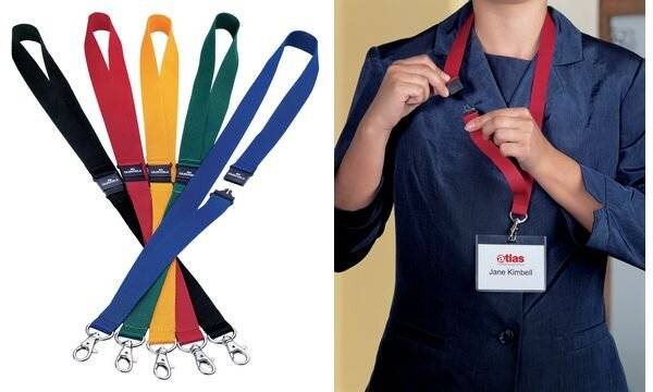 DURABLE - Namensschildband - Schwarz (Packung mit 10)-3