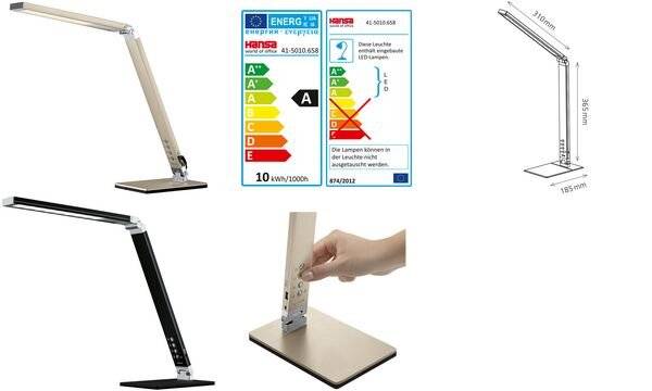 Tischleuchte Magic Light LED schwarz-2