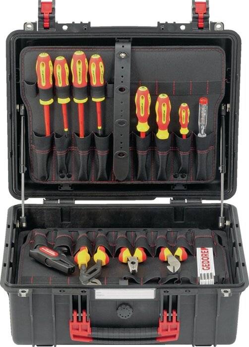 Werkzeugkoffer Elektriker-R21652089 88-tlg.GEDORE RED-4