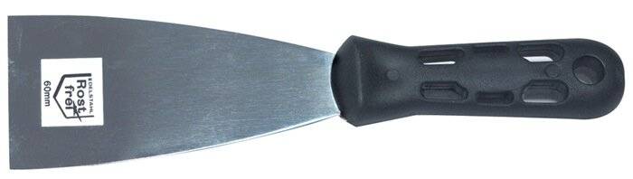 Malerspachtel VA mit Kunststoffheft 40mm HAROMAC-2