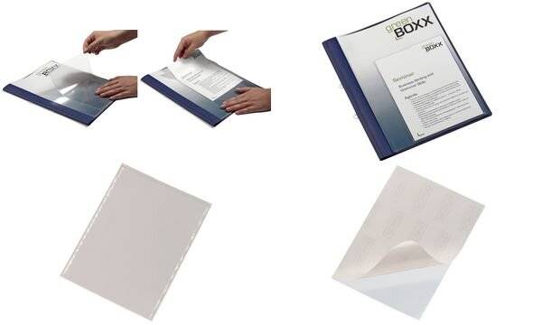 DURABLE POCKETFIX - Selbstklebende Tasche - für A5 - durchsichtig (Packung mit 25)-10