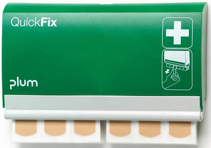 plum Pflasterspender QuickFix B232,5xH133,5xT33ca. mm grün-3