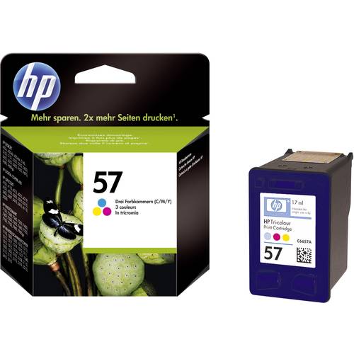 HP Druckerpatrone 57 Original Cyan, Magenta, Gelb C6657AE Tinte