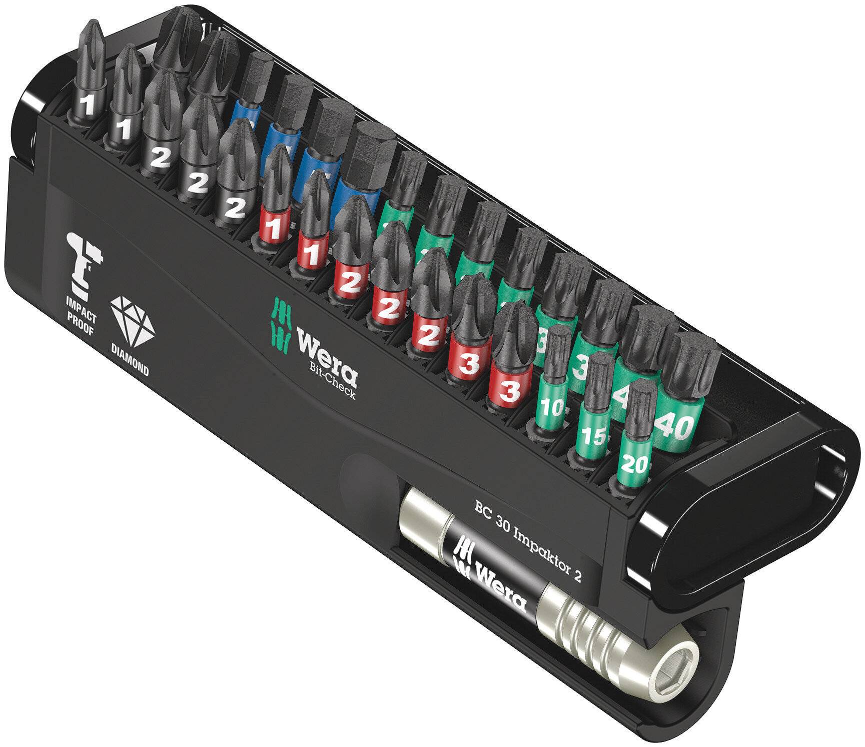 Wera Bit-Check 30 Impaktor 2-5