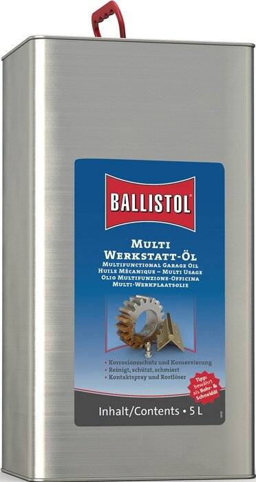 Multi-Werkstattöl 5l Kanister BALLISTOL-3