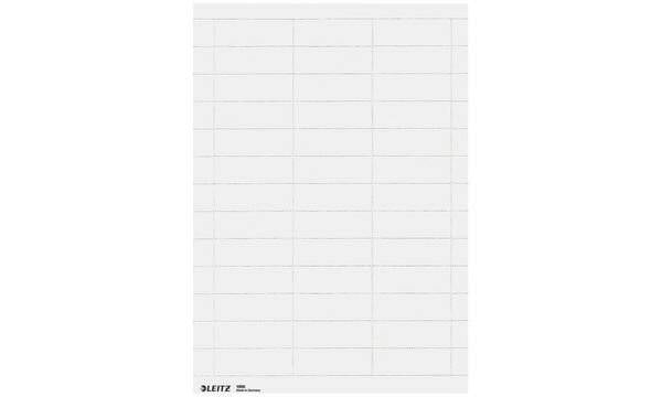Leitz Beschriftungsschild 19000001 blanko 60x21mm weiß 975 St./Pack.-3