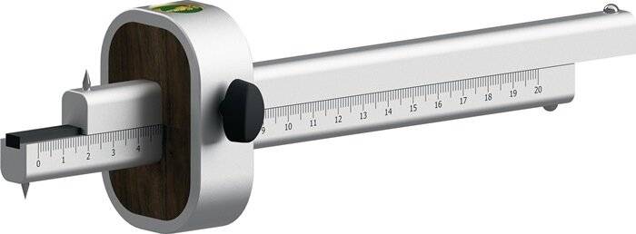 Streichmaß Alu-Line 0029A 185mm L.220mm Alu.ULMIA-2