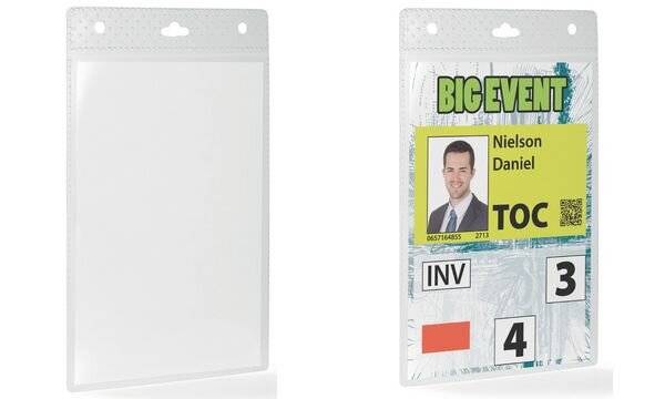 DURABLE - Namensschildhalterung - für A6 - durchsichtig (Packung mit 20)-7