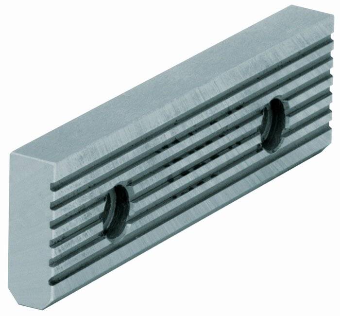 Normalbacke SGN f.Backen-B.125mm glatt/gerillt Backen-H.39,7mm RÖHM-4
