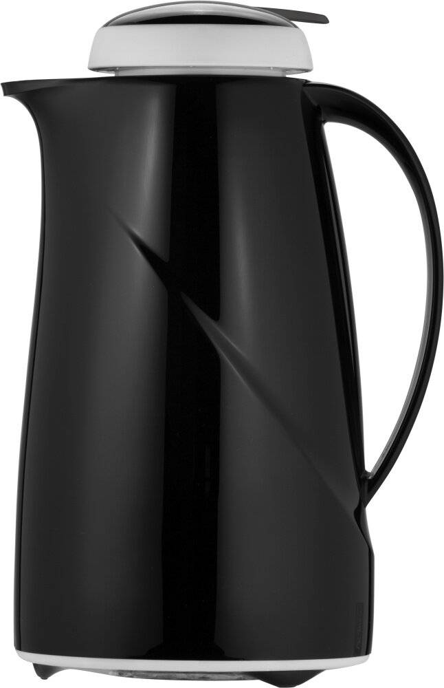 Isolierkanne Wave Push 1l schwarz-2