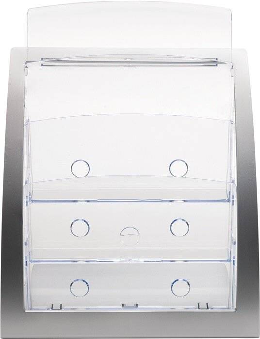 Deflecto Prospekthalter Contemporary 693745 silber-4