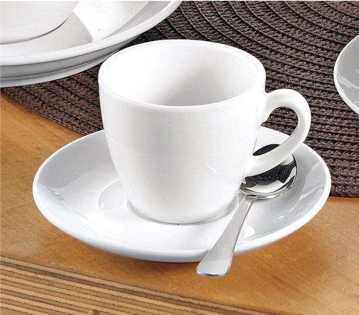 Esmeyer Espressotasse Bistro 433-214 Untertasse ws 6 St./Pack.-0