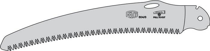 Ersatzsägeblatt 604/3 Blatt-L.240mm FELCO-0