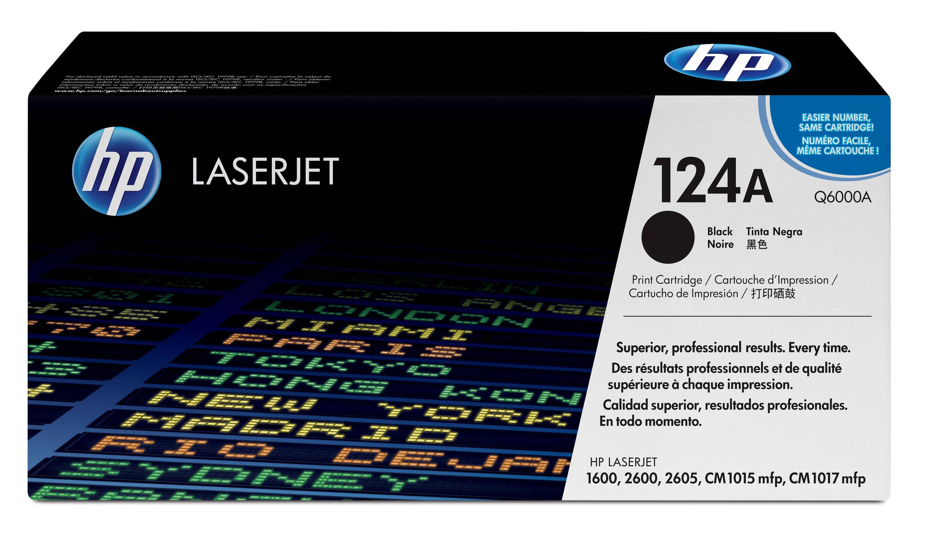 HP 124A - Schwarz - original - LaserJet - Tonerpatrone (Q6000A)-5