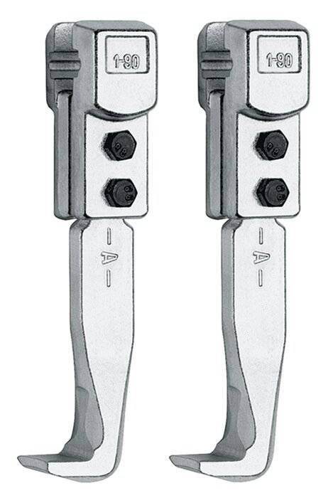 Abzughaken-Paar für Abzieher Universal Größe 2-150 - 150mm KUKKO-3