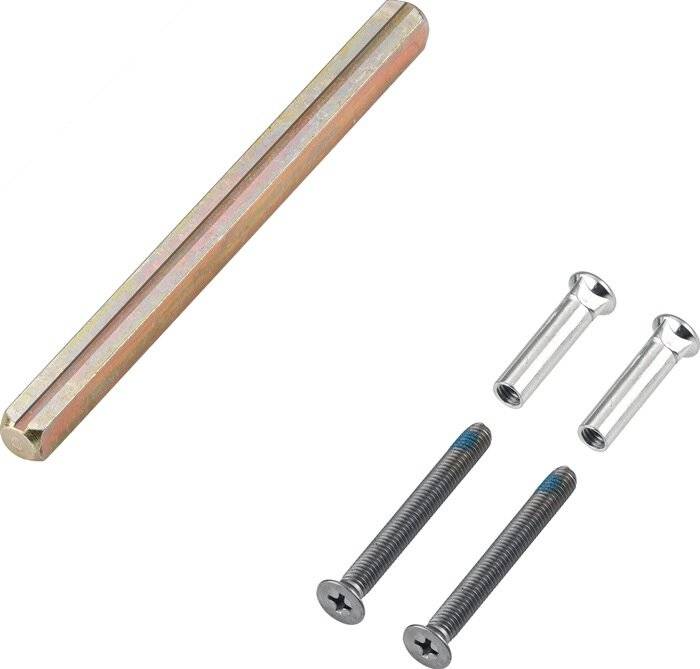 Bef-set.ASL® G/G (Kurzschild) 59-78mm M5x65 4-KT.8x135mm FSB-2