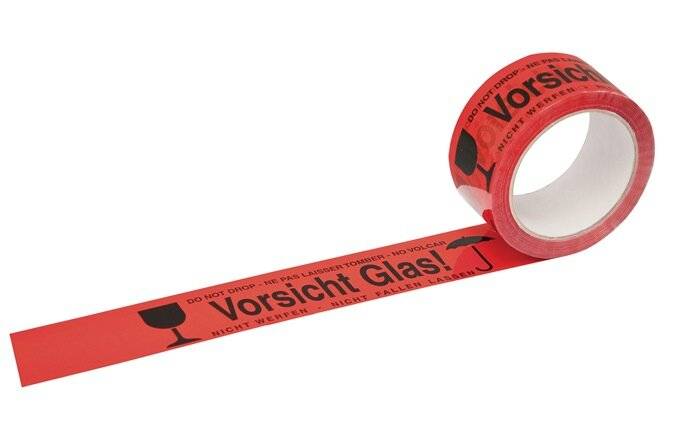 Signalklebeband Vorsicht Glas Bruchgefahr 50mmx66m-1