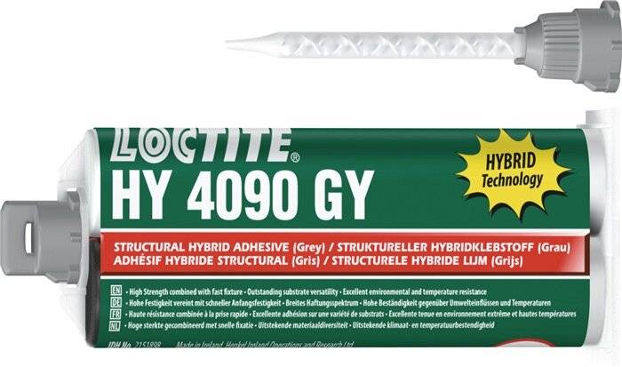 2K-Hybridklebstoff HY 4090 50g gelblich Doppelkart.LOCTITE-3