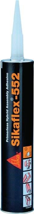 Konstruktionskleber Sikaflex®-552 schwarz 300 ml Kartusche SIKA-2