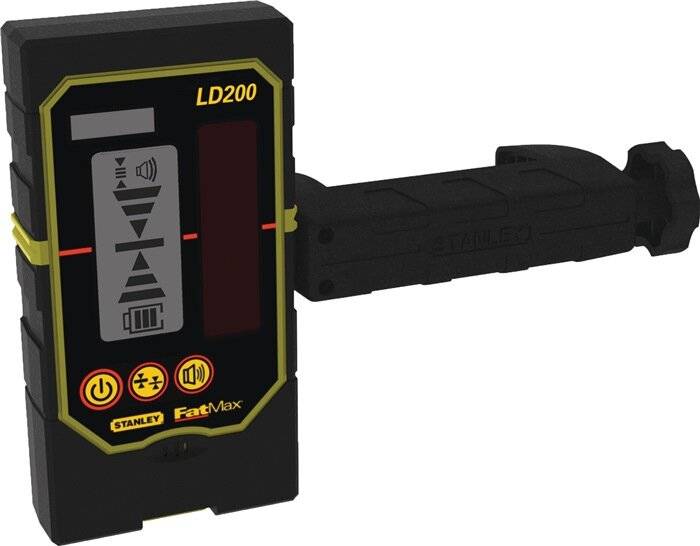 Laserempfänger Stanley LD200 Arbeitsbereich 50m m. Halterung für Linienlaser-2