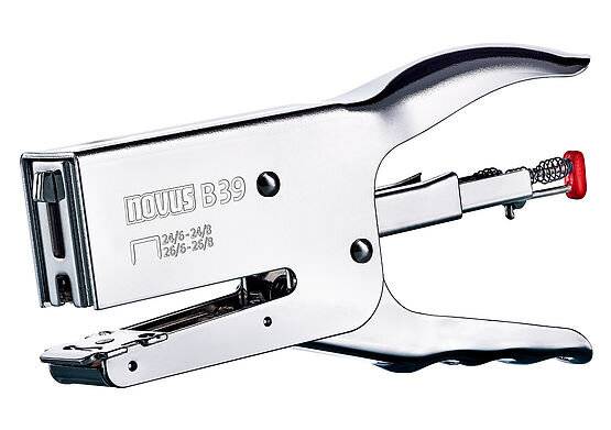 NOVUS Heftzange B39 021-0094 chrom-3