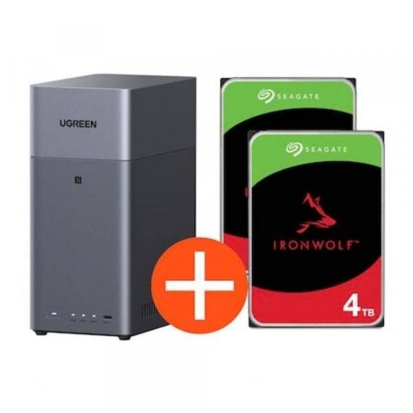 Ugreen DH2300 + 2X ST4000VN006-0
