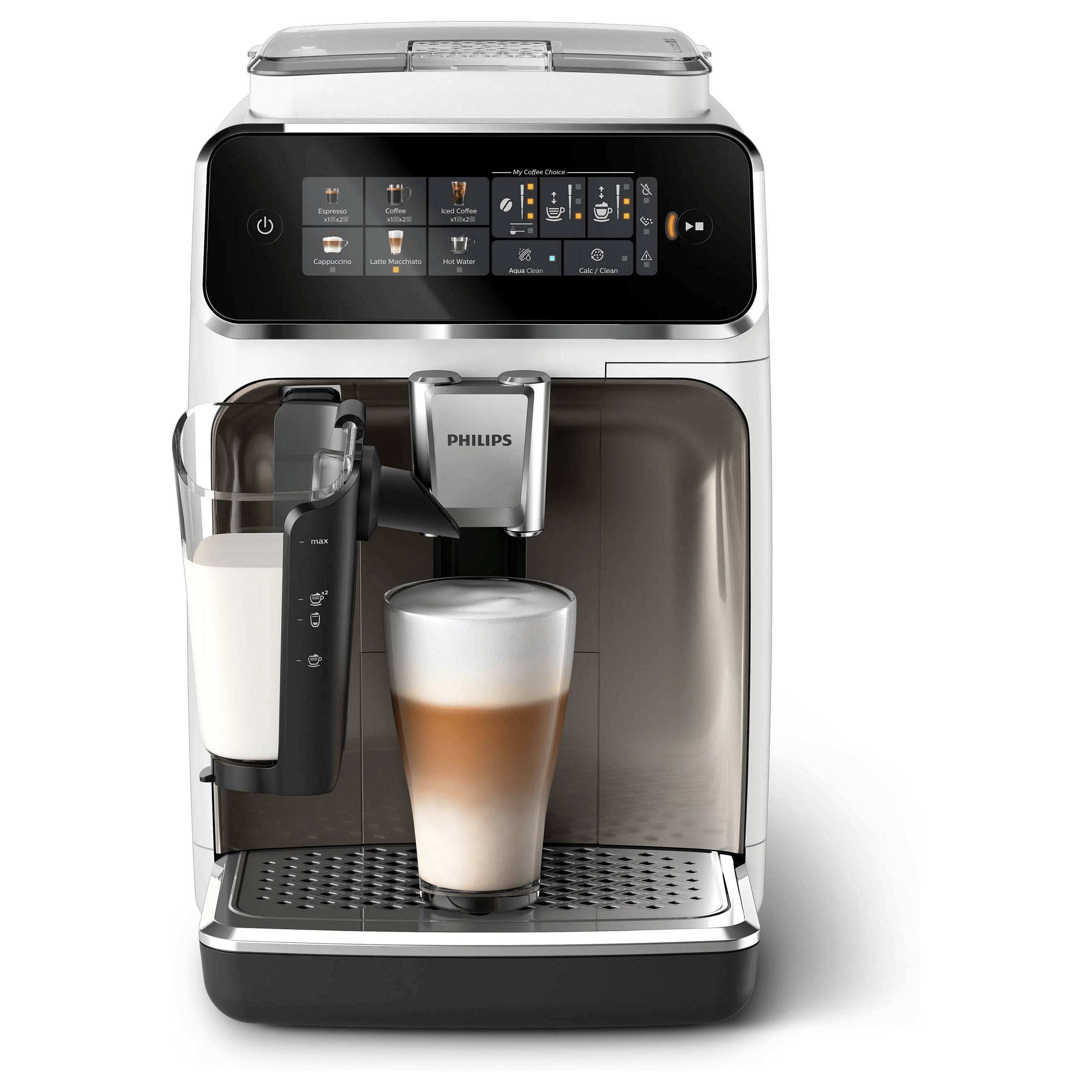 Philips Kaffeevollautomat Series 3300 Weiß EP3343/90. Produkttyp: Espressomaschine Kaffeezubereitungstyp:-1