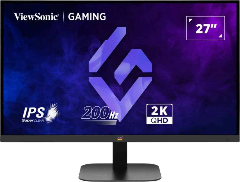 ViewSonic 27 Inches VX2757-2K-PRO Gaming Monitor IPS QHD 200Hz 2xHDMI CP-0