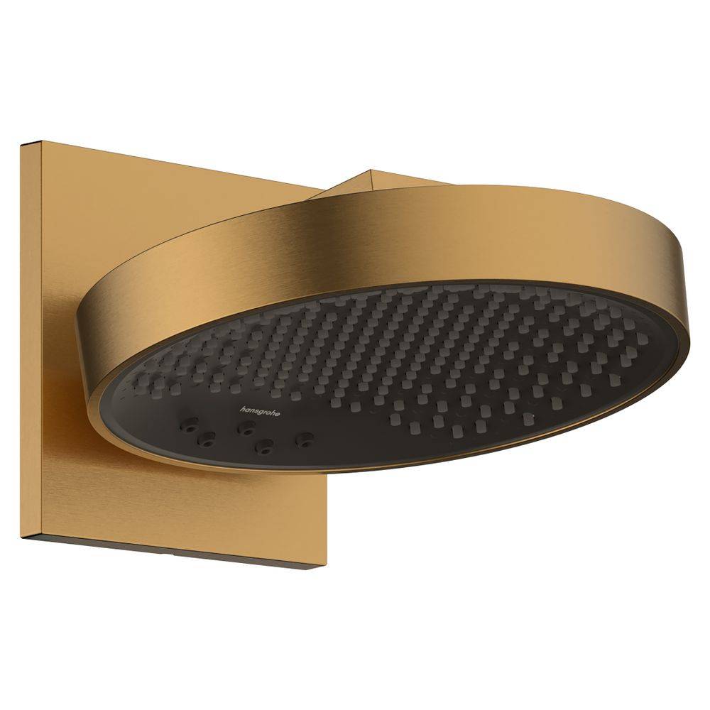 Hansgrohe Rainfinity Kopfbrause 250mm, 9l/min, 3jet EcoSmart, Wandanschluss, Brushed Bronze-0
