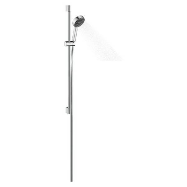 hansgrohe Activera S Brauseset 95 1jet EcoSmart mit Brausestange 90 cm, Chrom