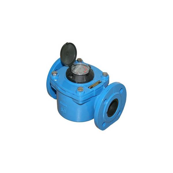 Schlösser Einstrahl-Flanschzähler WPE, Dauerdurchfluss Q3 63m3/h, DN 65, PN 16, bis 50 Grad C, Baulänge 300mm
