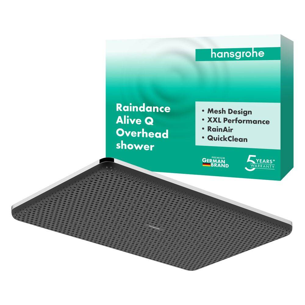 Hansgrohe Raindance Alive Q Kopfbrause, 11l/min, 210x340mm 1jet, Chrom-3